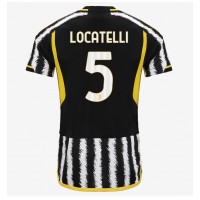 Fotballdrakt Herre Juventus Manuel Locatelli #5 Hjemmedrakt 2023-24 Kortermet